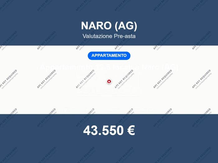 Appartamento con 6 locali in vendita in Via Ninni Cassarà, Naro
