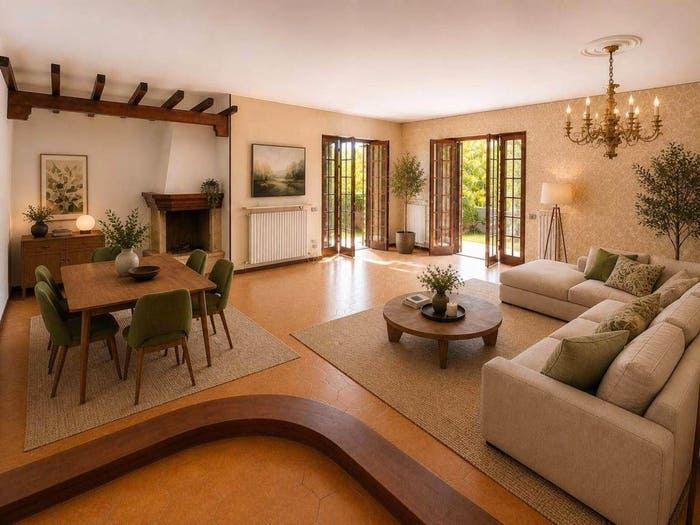 Casa con 6 locali in vendita in Via Cereti, Centro, Vertova