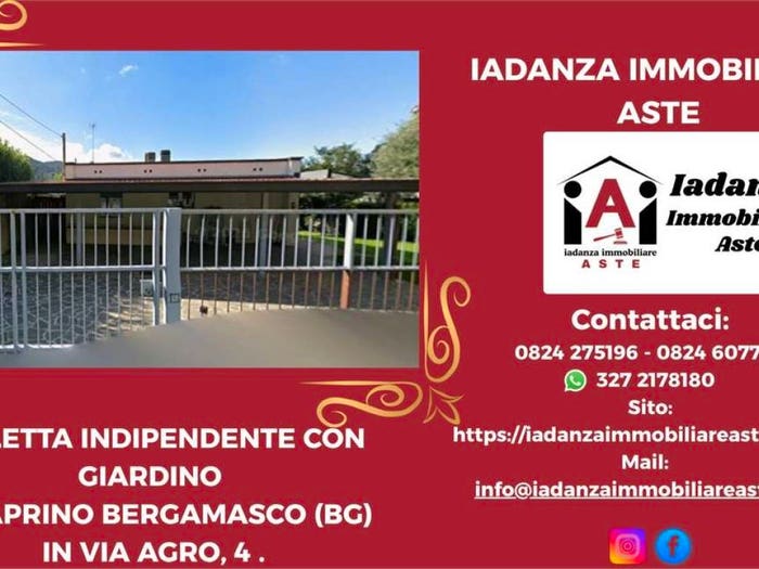Casa con 6 locali in vendita in Via agro, Caprino, Caprino Bergamasco