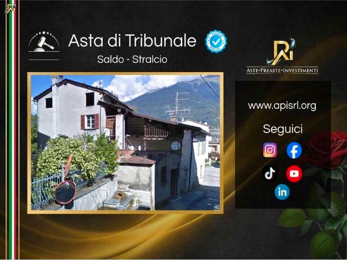 Appartamento trilocale in vendita in Via Masoni, Fusine