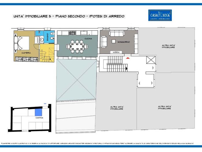 Appartamento quadrilocale in vendita in Via Leonida Bissolati, Centro, Budrio