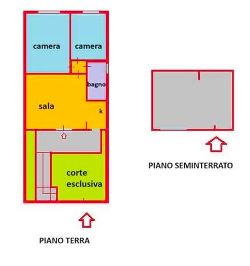 Appartamento trilocale in vendita in Via Montanara, Cecina Centro, Cecina