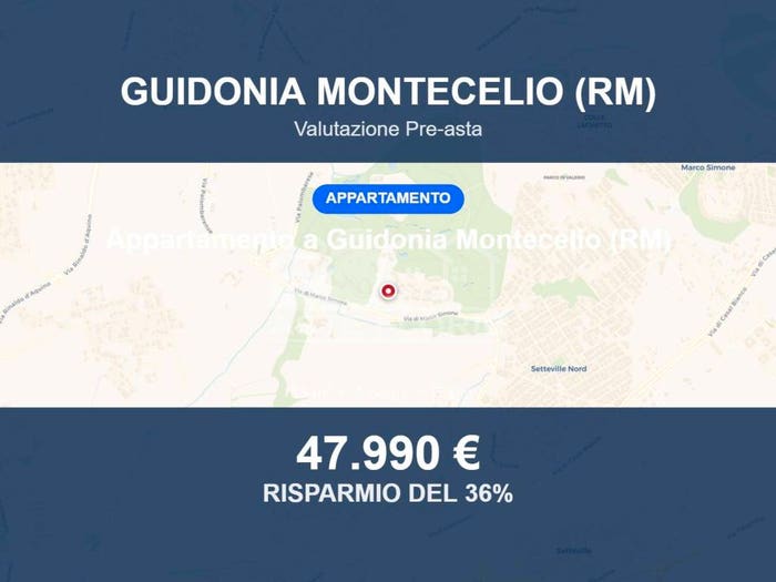 Appartamento bilocale in vendita in Via Marco Simone, Marco Simone, Guidonia Montecelio