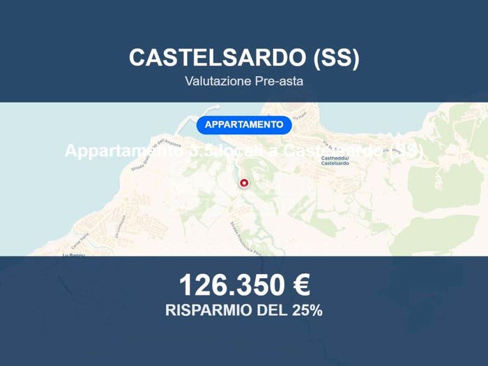 Appartamento trilocale in vendita in Via Frigiano, Centro, Castelsardo