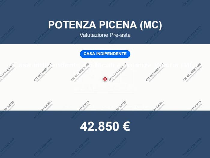 Casa quadrilocale in vendita in Contrada Case Bruciate, Centro, Potenza Picena