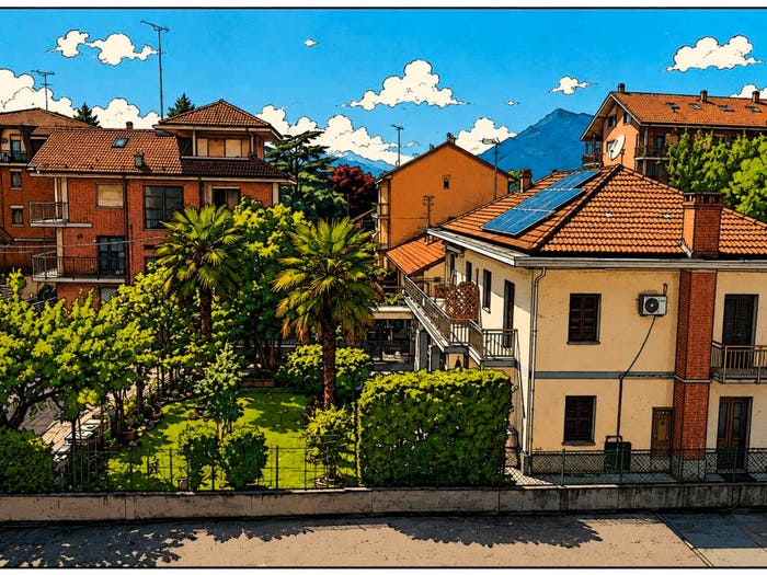 Casa quadrilocale in vendita in Via Camillo Benso di Cavour, Alpignano