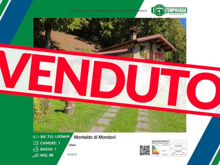 Casa bilocale in vendita in Località Case Mora, Montaldo di Mondovì