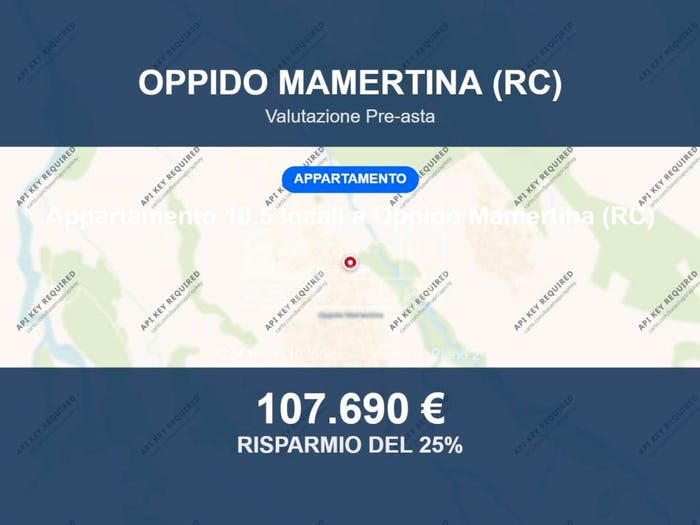 Appartamento con 6 locali in vendita in via G Mittiga, Centro, Oppido Mamertina