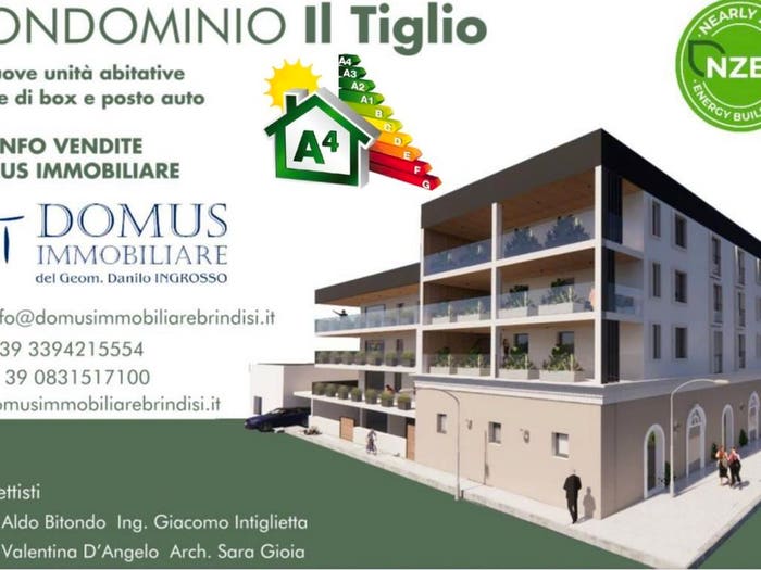 Appartamento quadrilocale in vendita in Via Provinciale Per San Vito, Cappuccini, Brindisi