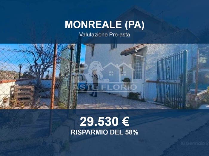 Casa quadrilocale in vendita in Contrada Cretazzi, Centro, Monreale