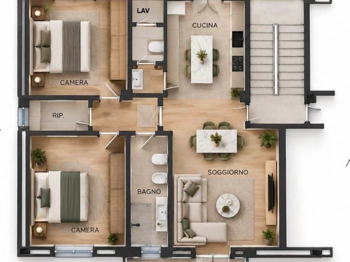 Appartamento quadrilocale in vendita in Via Tito Manlio Manzella, Barriera Leucatia, Catania