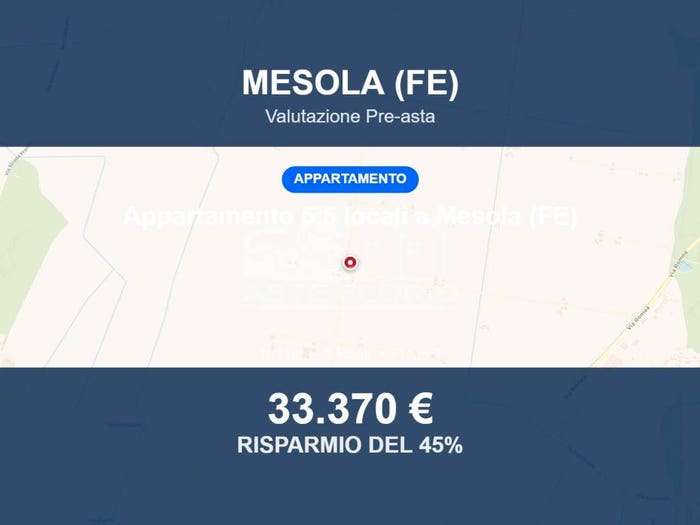 Appartamento con 5 locali in vendita in Via Comunale Per Goro, Fondo, Mesola