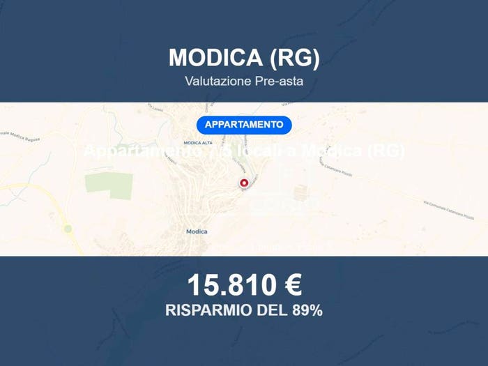 Appartamento quadrilocale in vendita in Via Nuova Macello, Modica Bassa, Modica