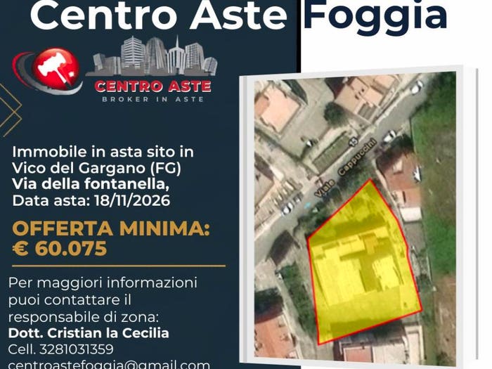 Appartamento con 5 locali in vendita in Via della Fontanella Vico del Gargano FG Italia, Vico del Gargano