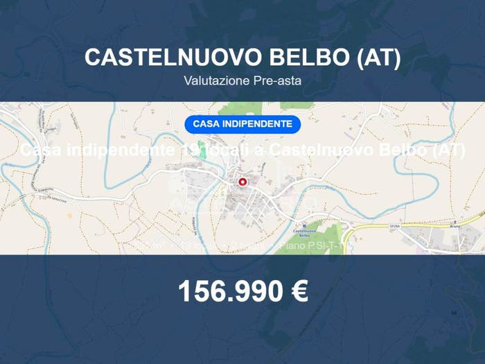 Casa con 5 locali in vendita in Piazza del Municipio A B, Castelnuovo Belbo