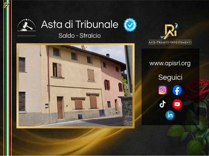 Appartamento bilocale in vendita in Via Roma snc, Visino, Valbrona