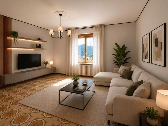 Appartamento trilocale in vendita in Ina Casa, Centro, Parre