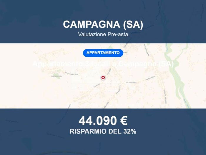 Appartamento trilocale in vendita in Via Calli, Quadrivio, Campagna