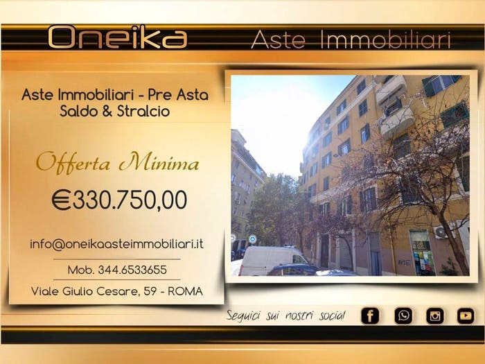 Appartamento quadrilocale in vendita in Via Collazia, San Giovanni, Roma