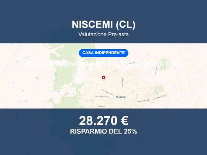 Casa quadrilocale in vendita in Via dei Mille, Niscemi