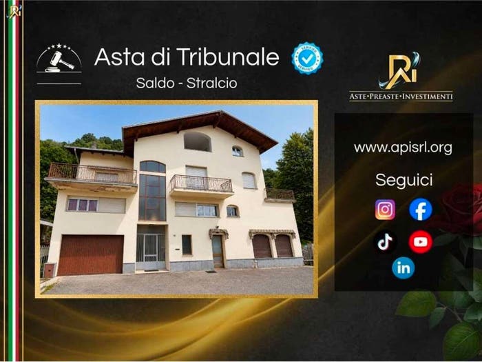 Appartamento quadrilocale in vendita in Via Crevacuore, Coggiola