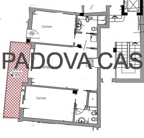 Appartamento trilocale in vendita in via savonarola, Savonarola Ponte Molino, Padova