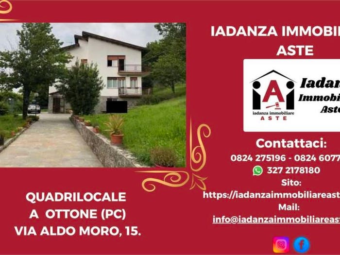 Appartamento con 6 locali in vendita in Via ALDO MORO, Ottone
