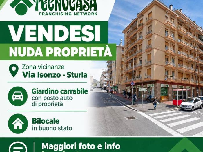 Appartamento bilocale in vendita in Zona Sturla, Sturla, Genova