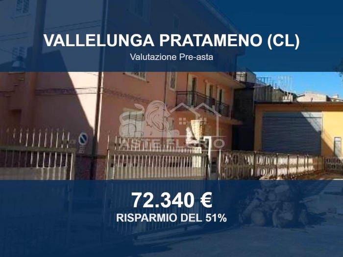 Appartamento con 6 locali in vendita in Via Nazionale c, Vallelunga Pratameno
