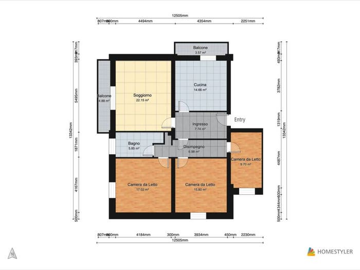 Appartamento quadrilocale in vendita in Via Leopoldo Nobili, Villaggio Giardino, Modena
