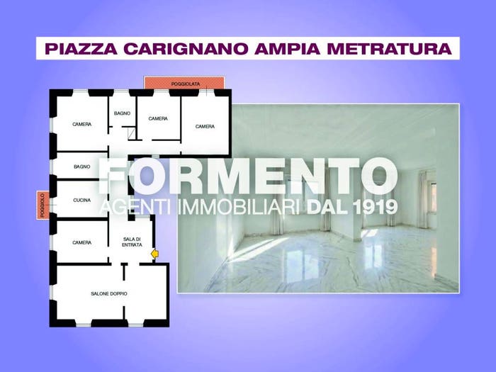 Appartamento con 6 locali in vendita in Piazza di Carignano, Carignano, Genova
