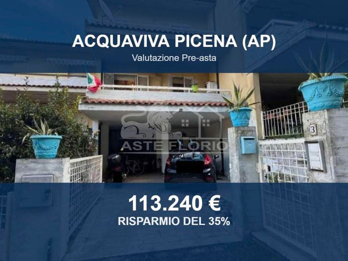 Casa trilocale in vendita in Via Aversa, Acquaviva Picena