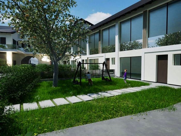 Casa quadrilocale in vendita in Via Roma, Centro, Grumello del Monte