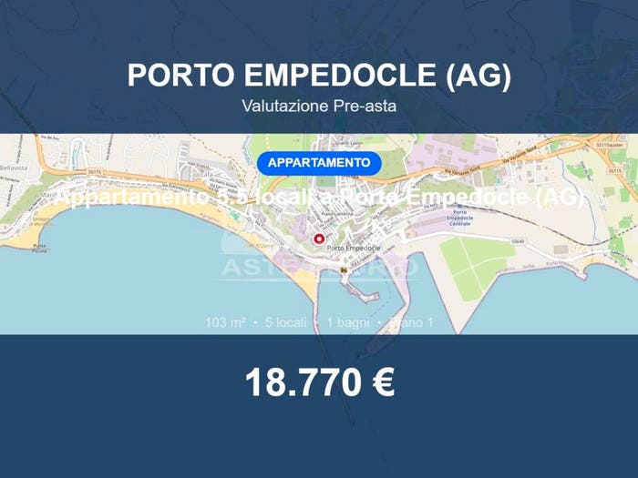 Appartamento con 5 locali in vendita in Via Ragusa, Centro, Porto Empedocle
