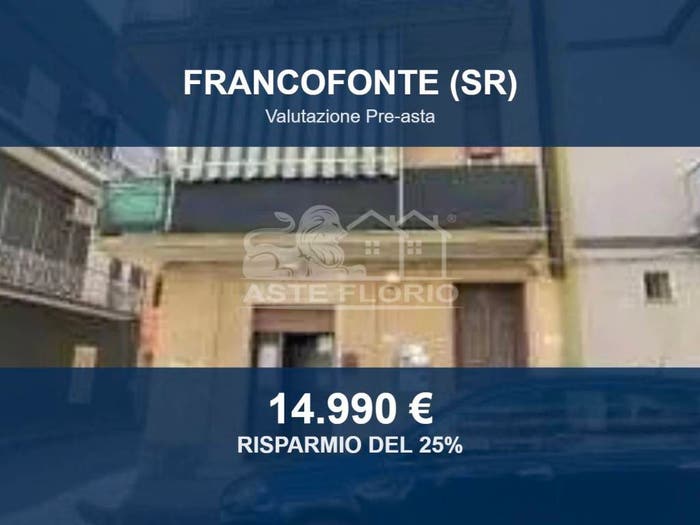 Appartamento quadrilocale in vendita in Via Della Vittoria, Francofonte