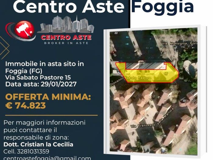 Appartamento con 6 locali in vendita in Via Giovanni Sabato Pastore Foggia FG Italia, Immacolata, Foggia