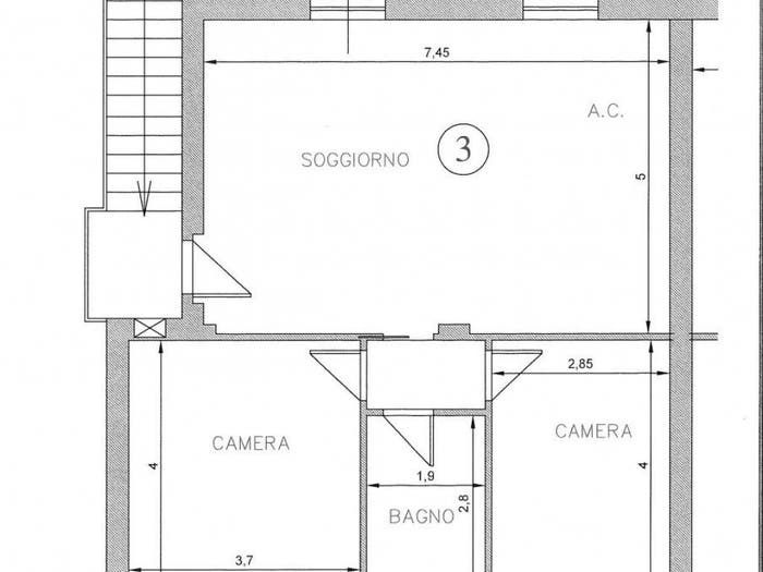 Appartamento trilocale in vendita in VIA SANTA VERONICA GIULIANI, Centro, Agugliano