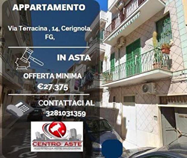 Appartamento trilocale in vendita in Via Terracina Cerignola FG Italia, Centro, Cerignola