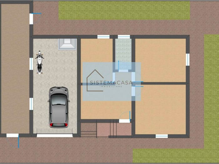 Casa trilocale in vendita in Via Decio Raggi, Carpena, Forlì