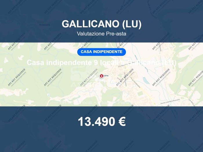 Casa con 6 locali in vendita in Via Castello, Centro, Gallicano