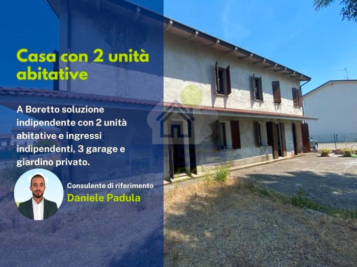 Casa con 6 locali in vendita in VIA ANTEO CARRARA, Centro, Boretto