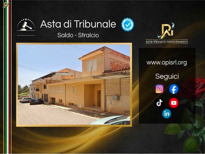Appartamento con 6 locali in vendita in via Largo Pecorelle, Partanna