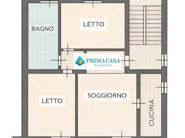 Appartamento trilocale in vendita in Sariano, Gropparello