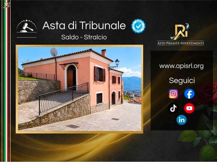 Appartamento bilocale in vendita in Via Calvario, Sasso di Castalda