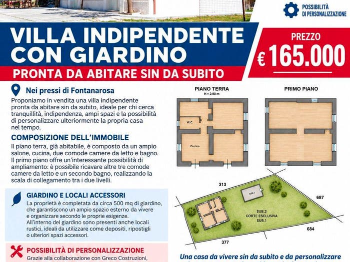 Casa con 5 locali in vendita in Cervaro