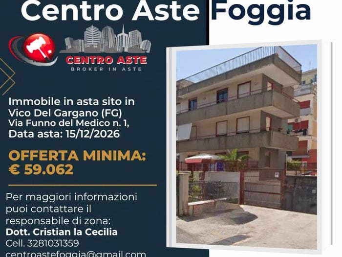 Appartamento con 5 locali in vendita in Via Funno del Medico n Vico del Gargano FG Italia, Centro, Vico del Gargano