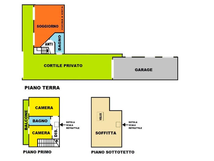 Casa trilocale in vendita in San Lazzaro, Modena