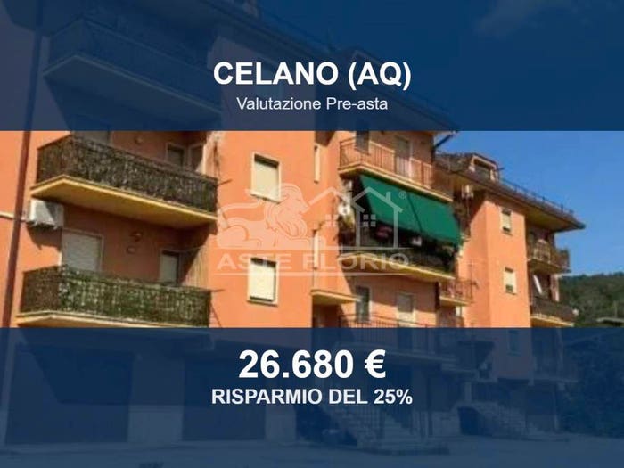 Appartamento bilocale in vendita in Via Sardellino, Centro, Celano