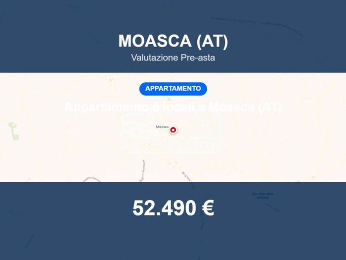 Appartamento bilocale in vendita in Viale San Giuseppe, Centro, Moasca