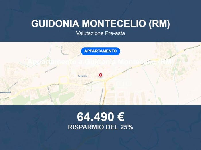 Appartamento bilocale in vendita in Via Arnaldo Fusinato, Setteville, Guidonia Montecelio